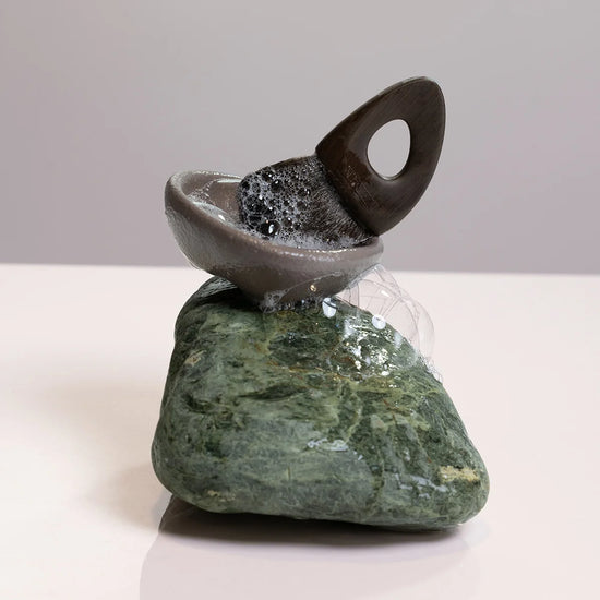 Merak Facial Bowl and Short Facial Brush